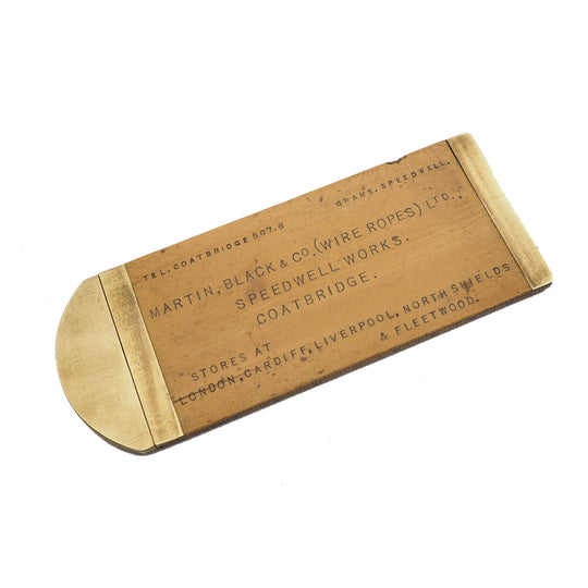 Rabone Birmingham Advertising Boxwood Rope Gauge