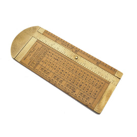 Rabone Birmingham Advertising Boxwood Rope Gauge