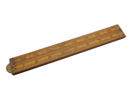 Fine Clean Early John Rabone 3 Foot Boxwood Rule