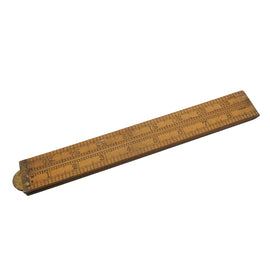Fine Clean Early John Rabone 3 Foot Boxwood Rule