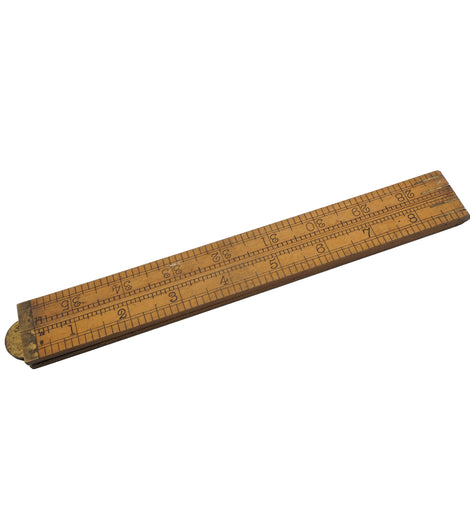 Fine Clean Early John Rabone 3 Foot Boxwood Rule