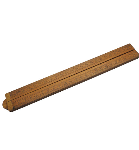 Chinese Hardwood Metric Rule By Two-Axe Brand Shanghai