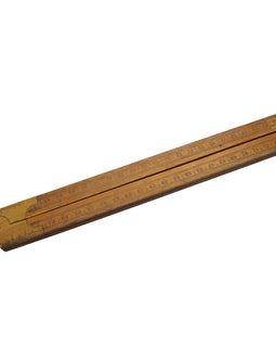 Chinese Hardwood Metric Rule By Two-Axe Brand Shanghai