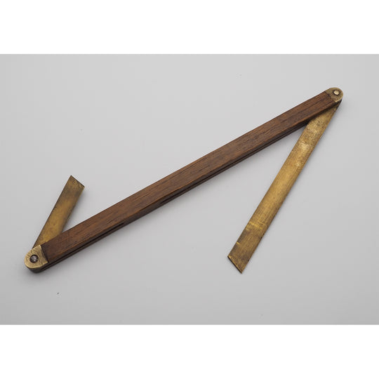 Craftsman Made Teak & Brass Shipwrights Bevel