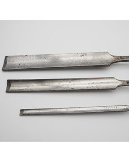 Superb Set of 3 Paring Gouges by Robert Sorby