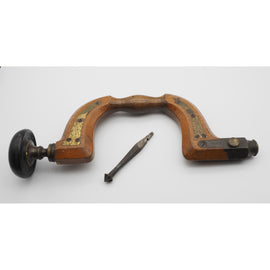 Fine Mathieson Glasgow Button Chuck Brace and Bits