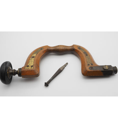 Fine Mathieson Glasgow Button Chuck Brace and Bits