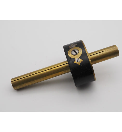 Scottish Ebony & Brass Mortice Gauge