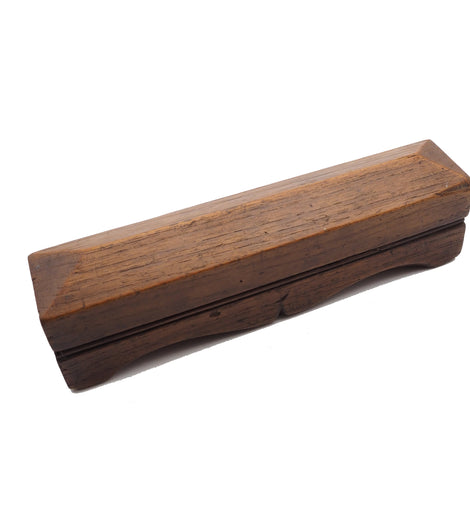 Gorgeous Walnut Boxed Natural Sharpening Stone