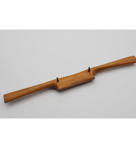 Good Dainty Beech Curved Spokeshave by Mathieson