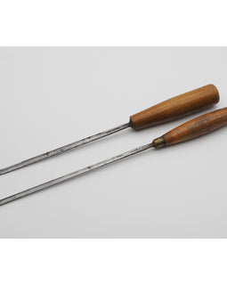 2 Small 19th Century Paring Gouges