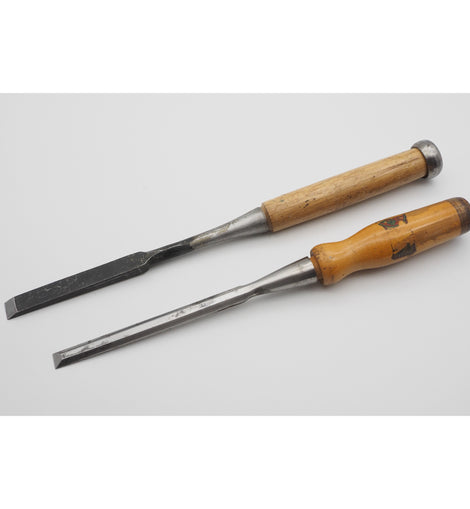 2 Good Socket Chisels, 1 Japenese, 1 Marples