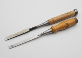 2 Good Socket Chisels, 1 Japenese, 1 Marples