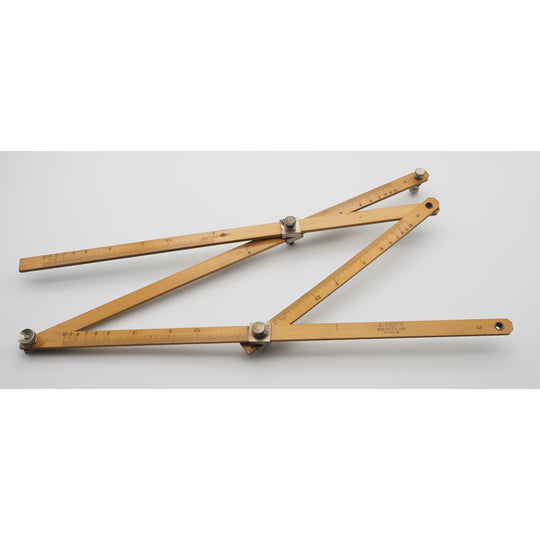Fine Vintage Wooden Pantograph by J. Conte. Paris