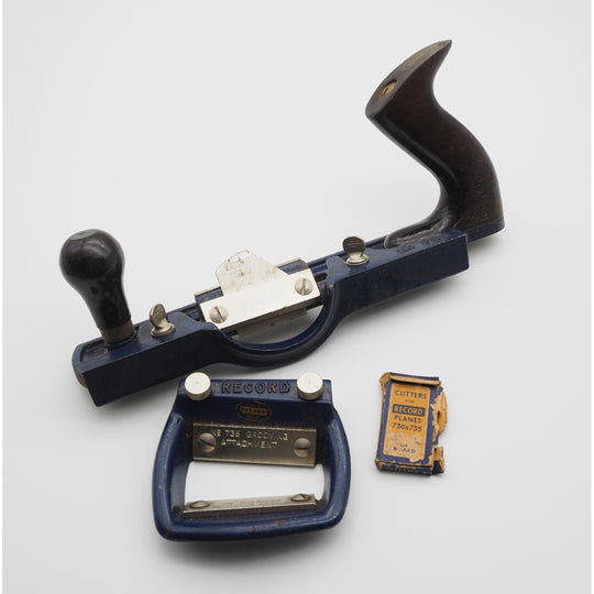 Record Sheffield No. 735 Fibreboard Plane. Boxed