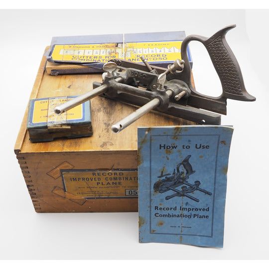 Boxed "War Finish" Record 050 Combination Plane