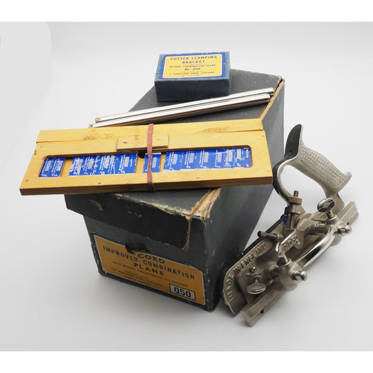 Fine Clean Record Sheffield No. 050 Boxed Combination Plane
