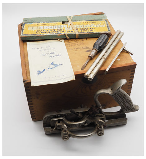 Record Sheffield No. 050 Combination Plane. Boxed
