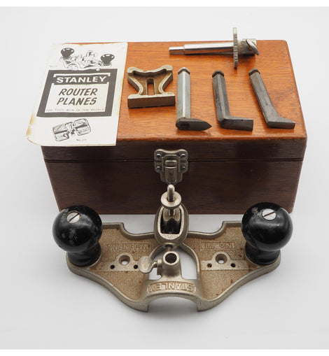 Superb Boxed Stanley England No. 71 Router Plane