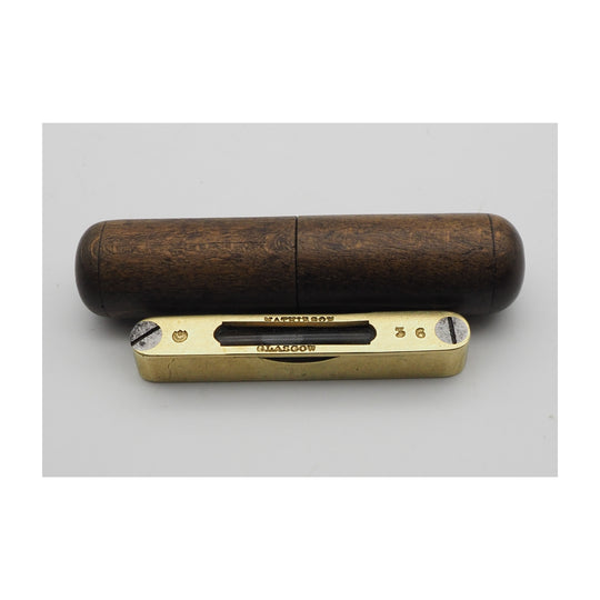 VERY RARE Mathieson Glasgow No. 36 Brass Pocket Level