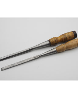 2 Good socket Chisels by Mathieson & Marples