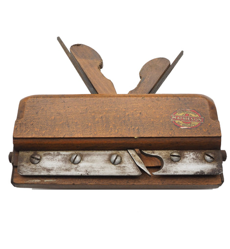 RARE Patented Mathieson Glasgow Fillister & Grooving Plane
