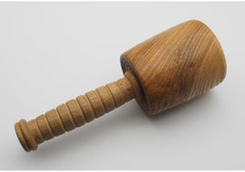 Nicely Made turned Ash Carvers Mallet