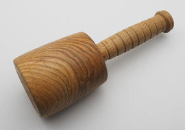 Nicely Made turned Ash Carvers Mallet