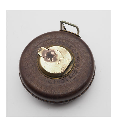 Small Size Rabone Leather Cased Steel Tpe Measure