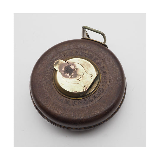Small Size Rabone Leather Cased Steel Tpe Measure
