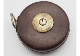 Small Size Rabone Leather Cased Steel Tpe Measure