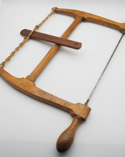 Large Beech Bow Saw by Robert Sorby, Sheffield.