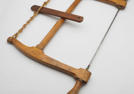 Large Beech Bow Saw by Robert Sorby, Sheffield.