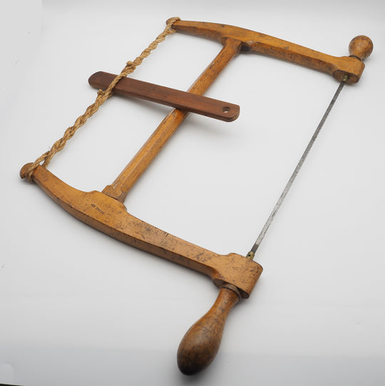 Large Beech Bow Saw by Robert Sorby, Sheffield.