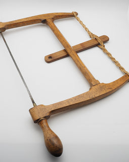 Large Beech Bow Saw by Robert Sorby, Sheffield.