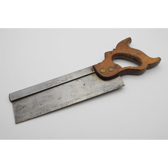 Good 10" Steel Back Tenon Saw by Taylor Brothers