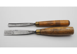 2 Large Size Antique Carving Gouges