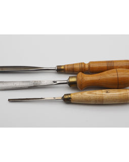3 Very Good William Marples Carving Chisels