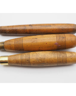 3 Antique S. J. Addis Carving Chisels