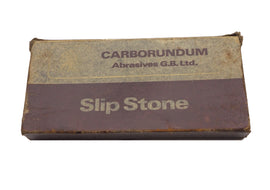 Carborundum Double Slip Stone in Original Box