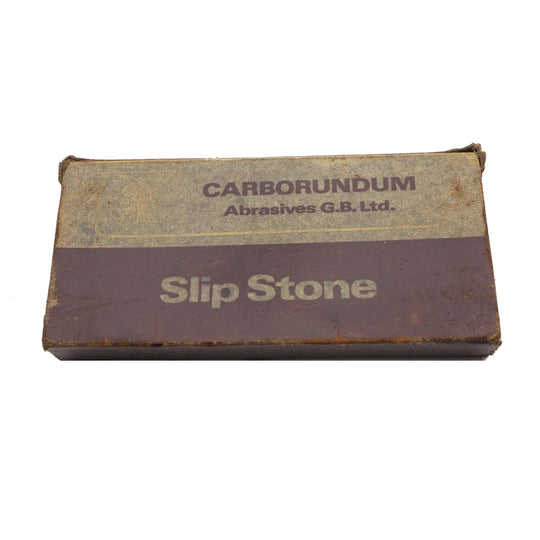 Carborundum Double Slip Stone in Original Box