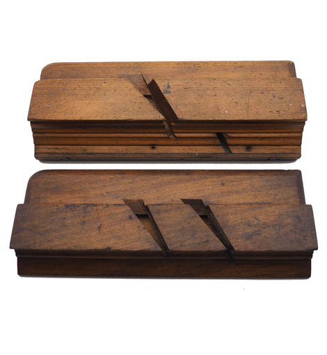 2 Good Scottish Double Iron Moulders for Restoration