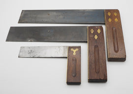 3 Good Clean Marples Sheffield Squares