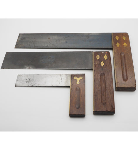 3 Good Clean Marples Sheffield Squares