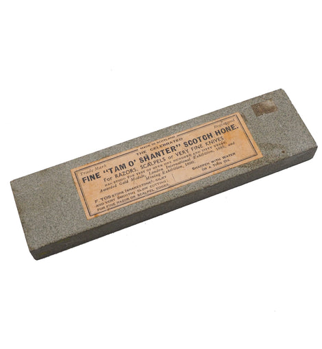 RARE Completely Unused Tam O Shanter Sharpening Stone