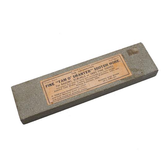 RARE Completely Unused Tam O Shanter Sharpening Stone