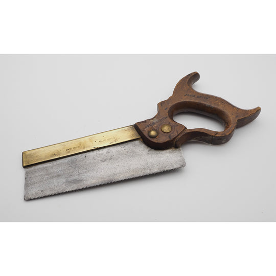 8" Heavy Brass Backed Gents Saw