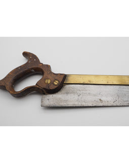 8" Heavy Brass Backed Gents Saw