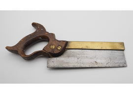 8" Heavy Brass Backed Gents Saw