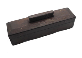 Early 19th Century Walnut Sharpening Stone Box